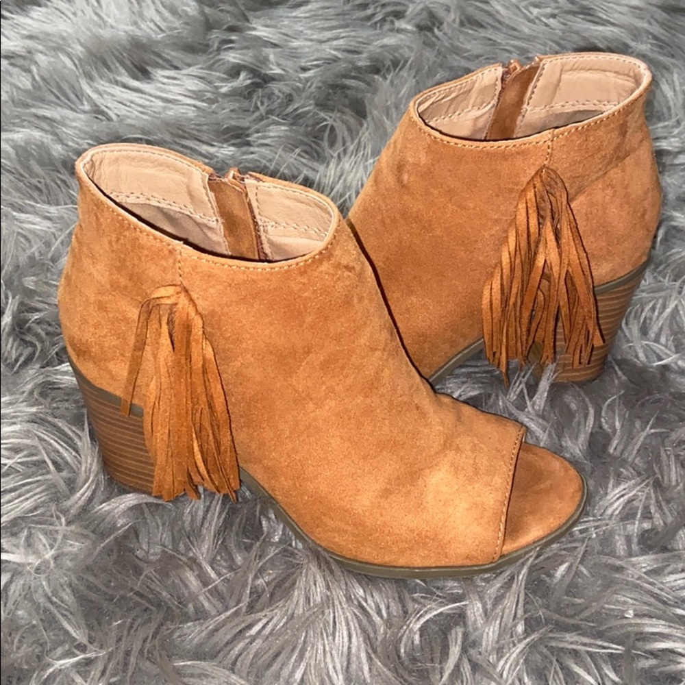 Charming Charlie Fringe Booties - Picture 4 of 10